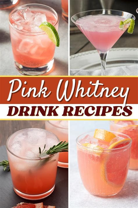 pounding whitney's sweet pink|15 Easy Pink Whitney Drink Recipes .